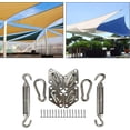 thumbnail image 4 of Shade Sail Hardware Kit, Heavy Sunshade Sail Stainless Steel Hardware Kit for Garden Outdoor Triangle Square Rectangle Sunshade Sail Installation, 4 of 5