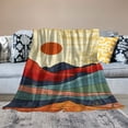 thumbnail image 2 of Shiartex Cave Painting Theme Throw Blanket Bedding Lightweight for Couch Sofa All Seasons Excellent Hand Feel Super Soft Blanket for Adults 60x80in, 2 of 6