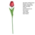 thumbnail image 5 of Mdesiwst Artificial Flower No Watering Anti-fade Decorative Flower Fake Tulip Home Decor, 5 of 5