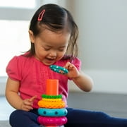 Sassy Stacks of Circles Stacking Ring STEM Learning Toy, 9 Piece Set, Ages 6 months and up