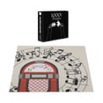 thumbnail image 3 of Ambesonne Party Jigsaw Puzzle Durable Cardboard, Antique Red Old Music Box, 1000 pcs, Red Black Grey, 3 of 5