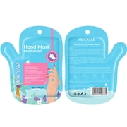 Mooyam Moisturizing Hand Mask with Avocado, Hydrating Hand Masks for Dry Cracked Hands, Dry Skin Moisturizer for Soft and Smooth Touch Hands - Men Women - 5 Pairs