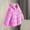 Purple, variant on OGLCCG Kids Girls Winter Faux Fur Coats Full Zip Long Sleeve Thermal Fleece Thick Jacket with Hood Trendy Warm Soft Outwear 2-13 Years