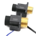 3/4'' G1'' Male Thread Brass Water Flows Sensors, Hall Effect Sensors
