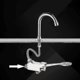 thumbnail image 3 of Foot Pedal Faucet Bathroom Sink Faucet Set Medical Laboratory Foot Pedal Sink Faucet Kit Accessories, 3 of 4