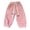 Pink, variant on Girls Winter Lined Thermal Pants Outdoor Sports Joggers Soft Warm Playwear with Built In Full Length Bottoms for Kids Thickened Cold Weather Trousers