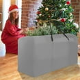 thumbnail image 5 of Christmas Tree Storage Bag Heavy Duty Large Capacity Zippered Protective Cover For Disassembled Trees Up To 56 Ft Tall Durable Handles Easy Transport Holiday Organizer, 5 of 7