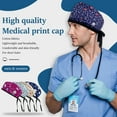 thumbnail image 4 of VIAOLI Adjustable Scrub Caps – Cotton Surgical Cap for Nurses, Unisex, One Size Multiple Color, 4 of 6