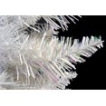thumbnail image 2 of 4.5' Pre-Lit White Sparkle Spruce Artificial Christmas Tree - Clear Lights, 2 of 2