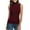 01# Wine, variant on WonderWiz Women's Sleeveless Turtleneck T-Shirt Basic Stretch Layer Comfy High Neck Tank Top Khaki L
