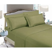 Super Soft 1500 Series Pillowcase Set, Standard Size, Sage/Green