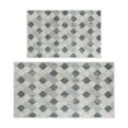 thumbnail image 6 of Sussex Home Non Skid Washable Kitchen Runner Rugs Set of 2 - Ultra-Thin Lattice Area Rugs for Laundry Room, Entryway, Bathroom - Multipurpose Set of 44 x 24 and 31.5 x 20 Inches Floor Mats, 6 of 8