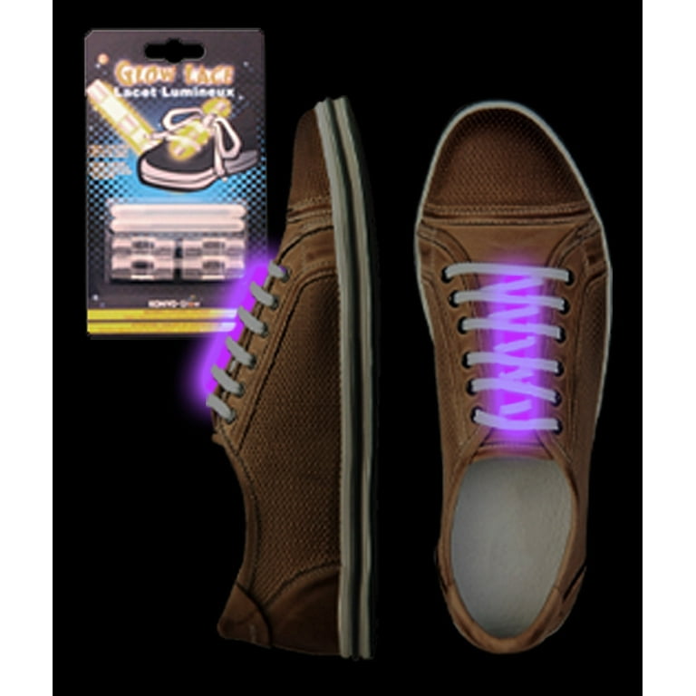 Glow Shoe Laces Purple Walmart