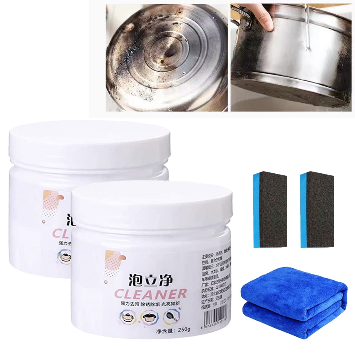 Foam Rust Cleaning Kitchen AllPurpose Cleaning Powder, Kitchen Instant