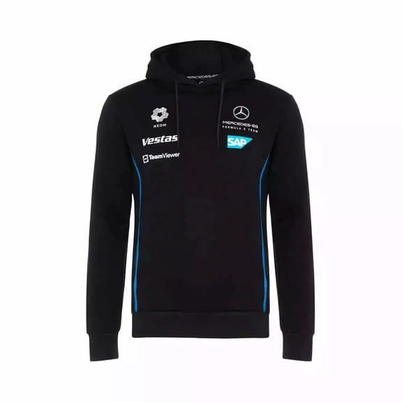 Mercedes Benz EQ Formula E S8 Team Hooded Sweatshirt - Black