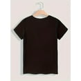 thumbnail image 2 of Printed casual loose fit fashionable T-shirt, summer collection, round neck, short sleeved, 2 of 5