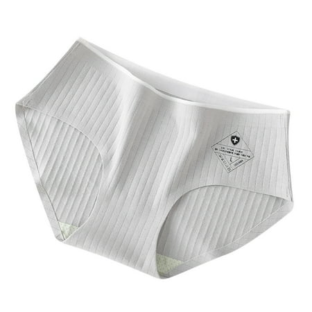 

Knosfe Low Waisted Panties for Women Solid Color Briefs Seamless Underwear