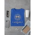 thumbnail image 3 of Le Soleil Radiance - Vintage Sun Emoji Graphic Men's T-shirt, 3 of 4