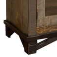 thumbnail image 4 of Peya 36 Inch Sideboard Buffet Console, 2 Drawers 2 Doors, Brown Pine Wood- Saltoro Sherpi, 4 of 5