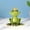 Green, variant on Clearance Desktop Ornament under $10,Meditating Yoga Frog Resin Garden Statue Lightweight And Outdoor Decoration