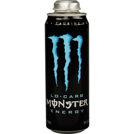 Monster Energy, Lo Carb Cap Can, 24 Fl Oz, 12 Count