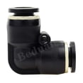 thumbnail image 4 of Joytube Push to Connect Fitting Elbow 8mm x 8mm Tube OD Pneumatic 90° Degree Adapter Push in Fitting for Air Compressor （Pack of 10）, 4 of 6