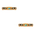 thumbnail image 2 of Scienceny Inclinómetro de nivel electrónico de 11 pulgadas con imanes para la construcción Amarillo 11.3x2.3x0.8 pulgadas 2piezas, 2 of 6