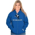thumbnail image 3 of Ight Imma Head Out Hilarious Wimpy Zip Up Hoodie Men's Women's Brisco Brands X, 3 of 6