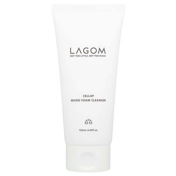 LAGOM Cellup Micro Foam Cleanser, 4.05 fl oz (120 ml)