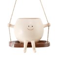 thumbnail image 1 of Cabeza Resina Swing Suculenta Flower Pot para Regalos Navidad, 1 of 9
