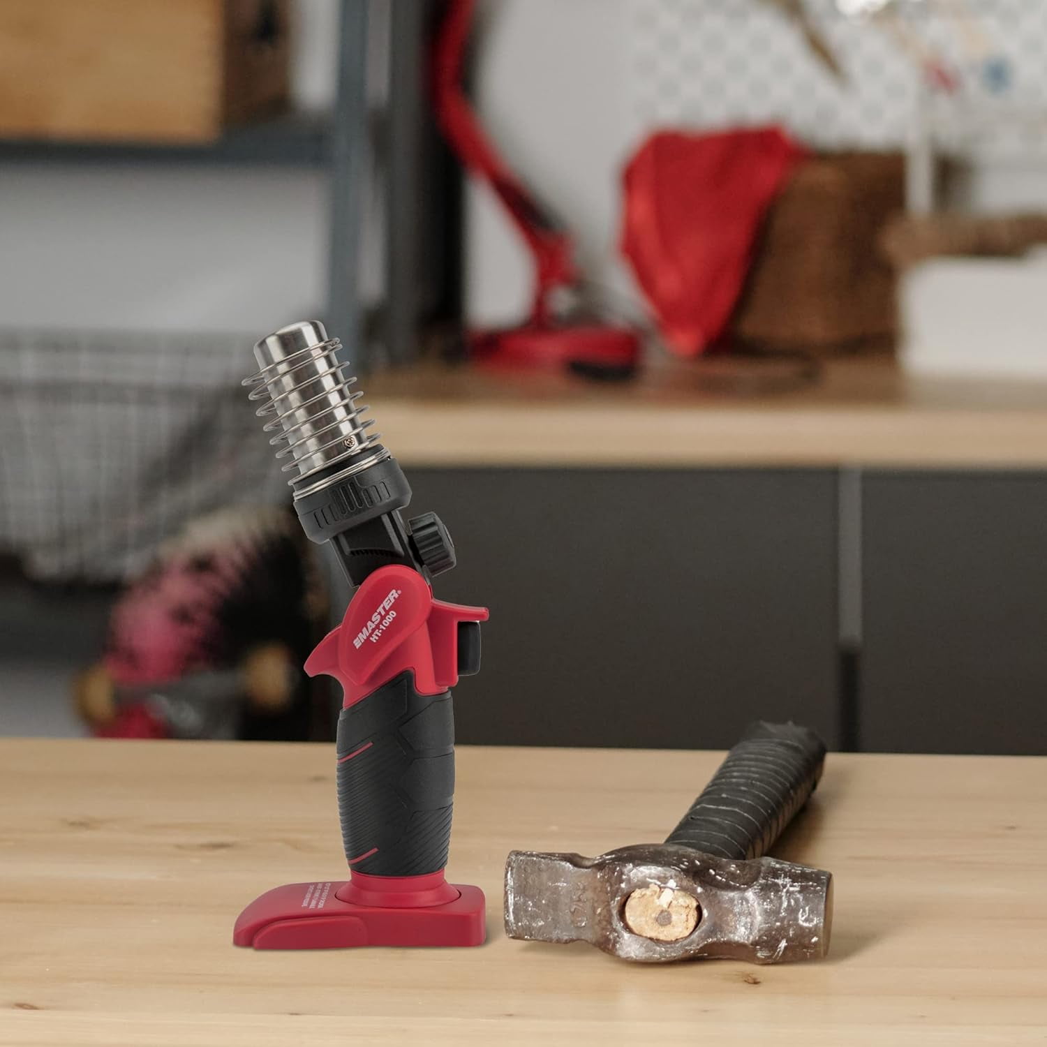 Master Appliance HT-1000 Butane-Powered Cordless Heat Gun Hot Air Gun for Shrink Tubing and Repairs