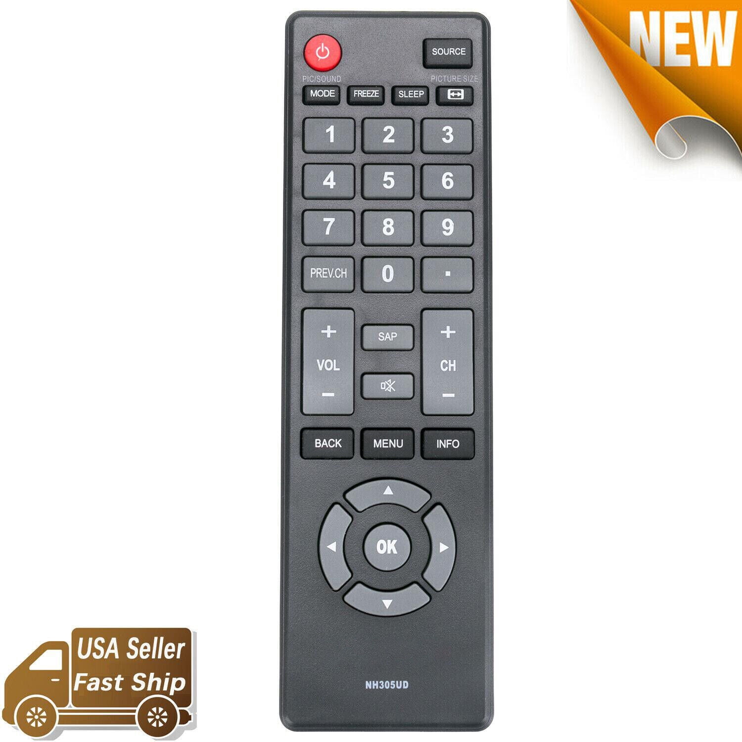 NH305UD Remote Control for Emerson TV LF402EM6 LF461EM4 LF501EM4