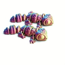 3D Printed House Lizard Ornament,Articulated Wall Gecko Flexible Joint Models