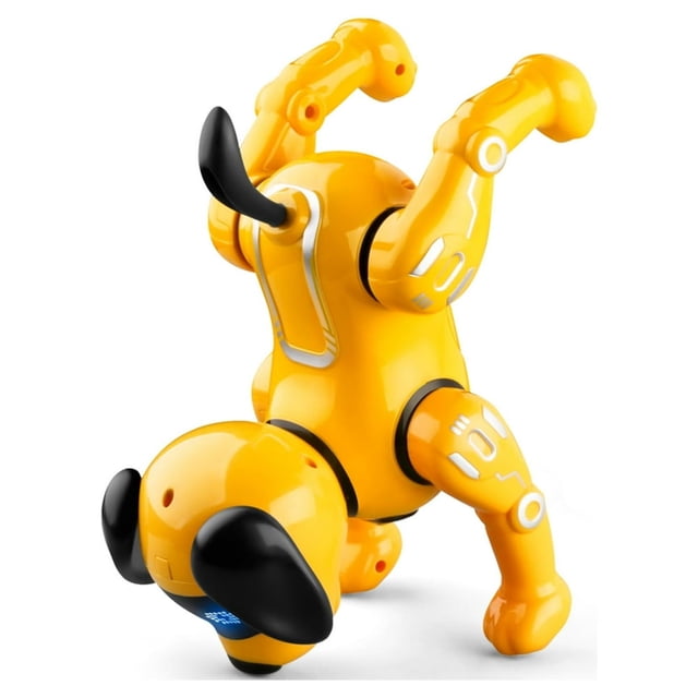 HLONK JJRC R19 Robot Robot Télécommandé Jouet pour Chien Animaux Électroniques Robot Programmable Chiot Acrobatique