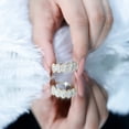 thumbnail image 6 of Rosec Jewels Lab Created Diamond Wedding Band - Designer Wide Eternity Ring (EF-VS Quality), 14K Yellow Gold, US 10.00, 6 of 9