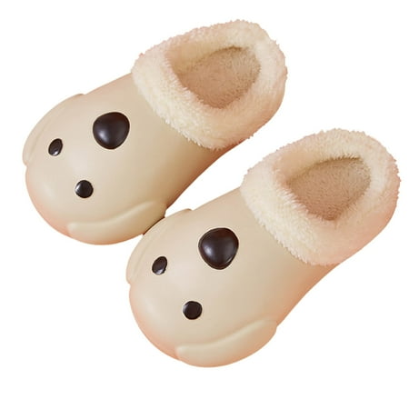 

Gubotare Cute Slippers Womens Mens Furry Slides House Slippers Fuzzy Fluffy Bedroom Cozy Memory Foam Slippers Clogs A 8