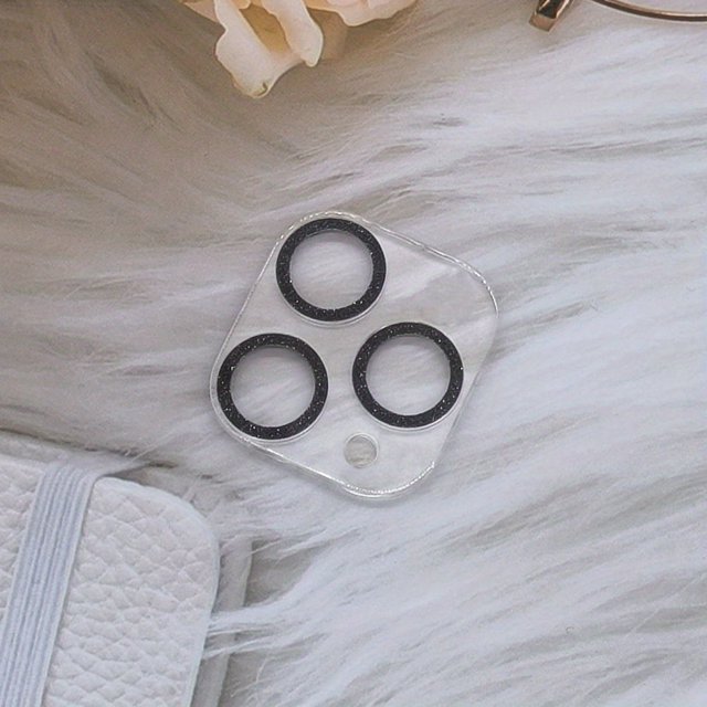 Protector De Lente De Cámara De Vidrio Templado Transparente Con Purpurina Para IPhone 14 13 12 11 Pro Max Regalo Para Cumpleaños/Pascua/Día Del Presidente/niño/novias