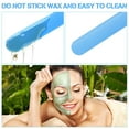 thumbnail image 2 of Non-Stick Wax Spatulas Silicone Spatula Waxing Applicator Hair Removal Sticks Applicator Spatula Reusable Scraper Hard Wax Sticks For Home Salon Body Use, 2 of 6