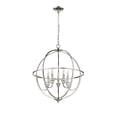 thumbnail image 3 of Millennium Lighting  Artemis 5/6 Chandelier Ceiling Light Polished Nickel - 5, 3 of 7