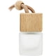 thumbnail image 2 of Kenally Colgante de Perfume para coche, ambientador retrovisor, aceites esenciales, botella vacía transparente recargable, difusor cuadrado Kits de molduras para tableros de automóviles, 2 of 6