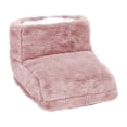 thumbnail image 1 of Chauffe-pieds Électrique Masseur Coussin Chauffant Réglages (Rose), 1 of 6