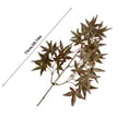 thumbnail image 3 of Artificial Maple Branch Autumn Leaves Fall Maple Stem For Home Kitchen Christmas Festival Thanksgiving Autumns Decoration, 3 of 5