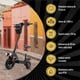 thumbnail image 3 of Scooter Eléctrico Instigo Rush 1800W 48V 20Ah Plegable Todo Terreno con Asiento y Llantas de 10” – Hasta 55 km/h y 40 km de Autonomía - Resistencia IP54, 3 of 11