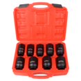 thumbnail image 4 of Juego de enchufes DAYUAN, 9 unidades, tuercas de eje Impact 1/2 Drive, 29-38 mm, 4 of 5