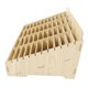 thumbnail image 5 of 48 Grid Wooden Desktop Storage Box Stable Synthetic Wood Multi Cell Phone Rack Display for School, 5 of 5