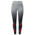 thumbnail image 4 of WILLBEST Pantalons pour Femmes Leggings de Noël Rouges à Imprimé en Verre Pantalons de Yoga pour Entraînement Physique et Sports Joggeurs Habillés pour Femmes, 4 of 4