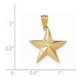 thumbnail image 2 of 14k Polished Star Pendant, 2 of 3