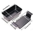 thumbnail image 2 of 2-in-1 Healthy Meatloaf Pan with Draining Insert - 9.8 x 4.3 Inch Non Stick Baking Pan with Drip Tray for Reduced-Fat Cooking & Easy Serving, 2 of 5