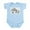 Sky Blue, variant on CafePress - Werewolf Infant Bodysuit - Baby Light Bodysuit, Size Newborn - 24 Months