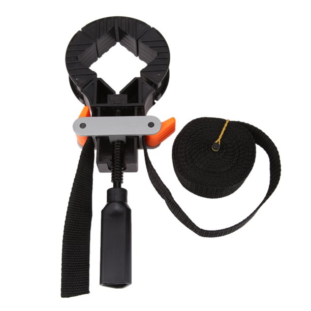 Abrazadera de cinturón multifunción para carpintería abrazadera de banda ajustable rápida Ehuebsd clip poligonal de 90 grados Clips de marco de fotos de esquina de ángulo recto